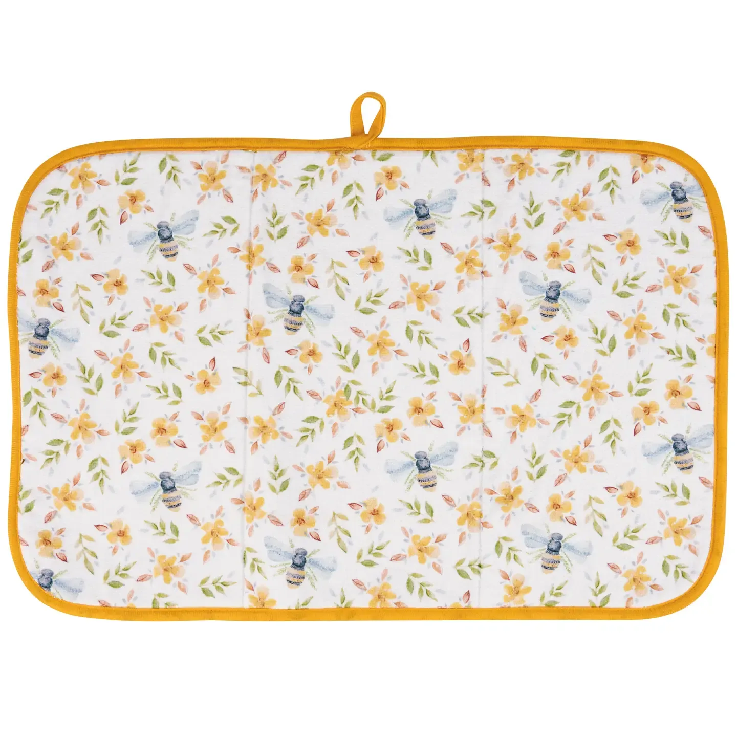 Bee Dish Drying Mat