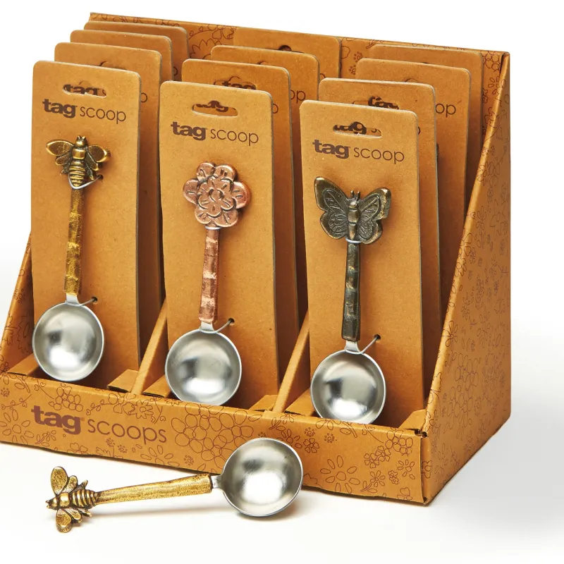 Decorated Tea & Coffee Scoop Decorated Tea & Coffee Scoop
