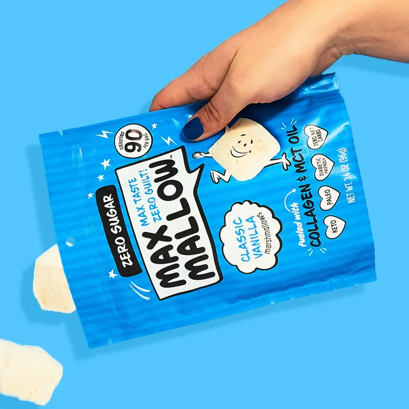 Classic Vanilla Max Mallow - Sugar Free Marshmallow
