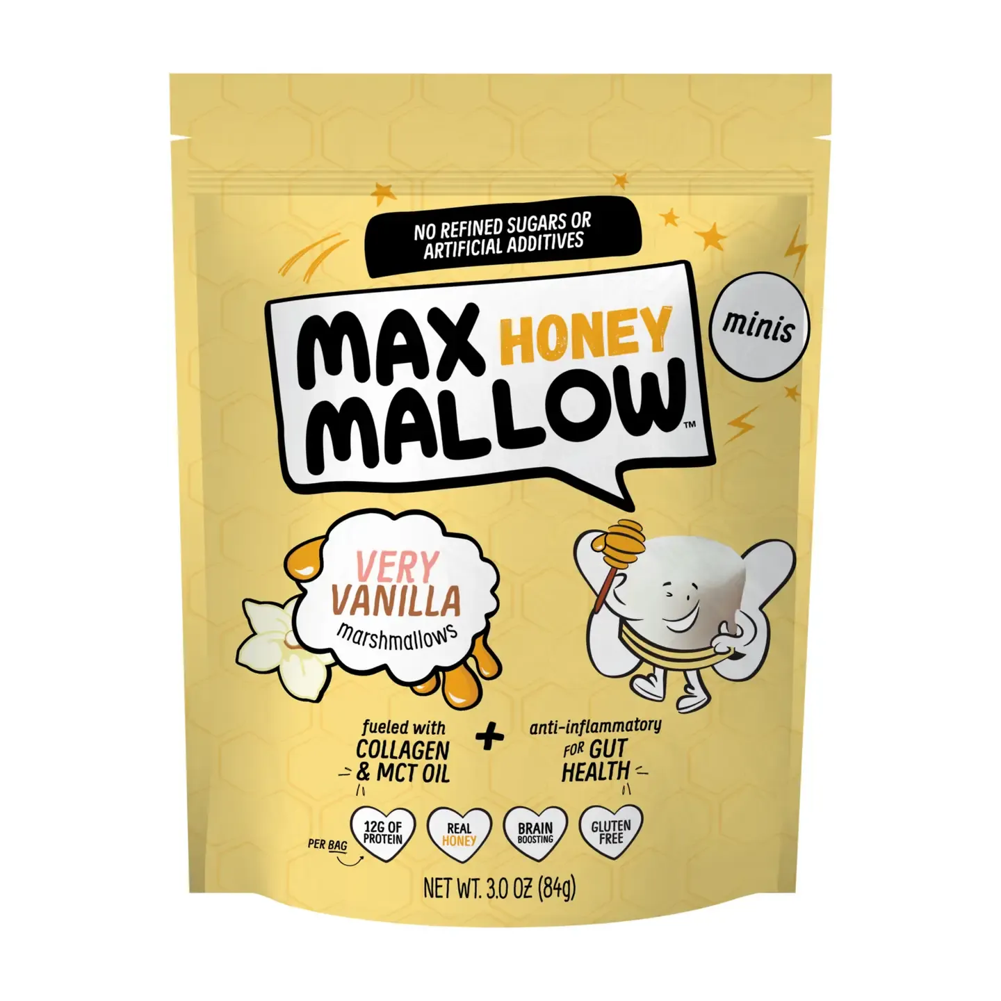 Max Honey Very Vanilla Mini Mallows