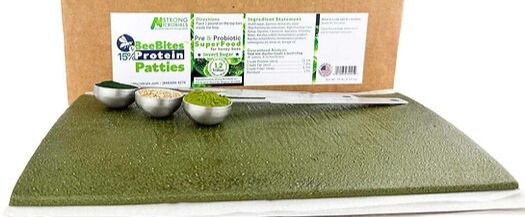 15% Protein Patty Pollen Substitute, Strong Microbial BeeBites