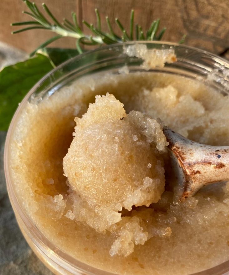 Reluctant Beekeeper Beeswax Sugar Scrub