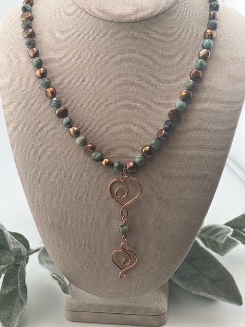 Double Love in Jade Green