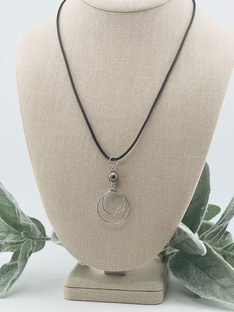 Harper Triple 20&quot; Vegan Leather Cord