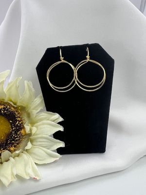 Tee Double Loop- Gold