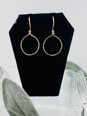 14K Gold Filled Hoop Earrings