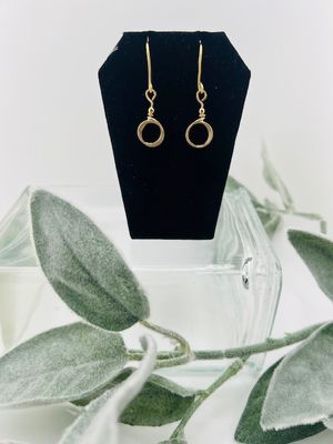 14k Gold-Filled Triple Loop Hoops Earrings