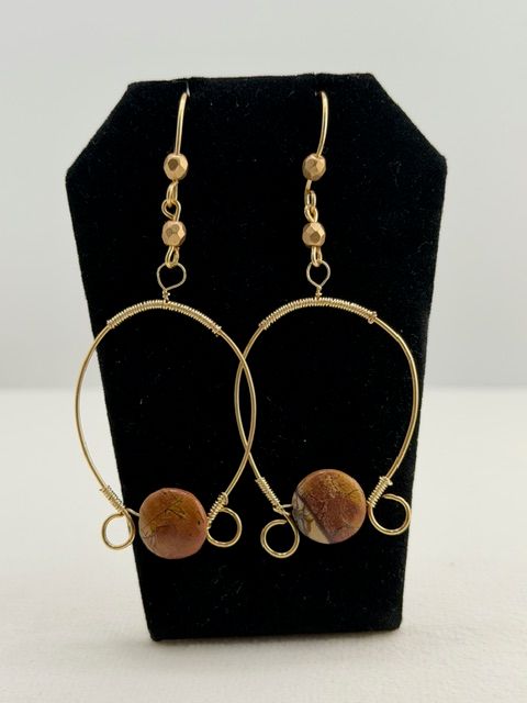 Fossil Fern Hoops
