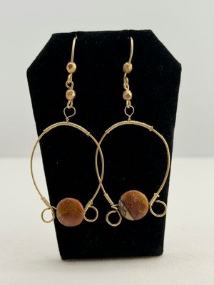 Fossil Fern Hoops