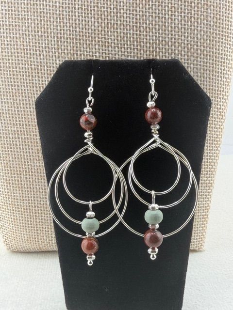 Canyon Bloom Tri-Hoops