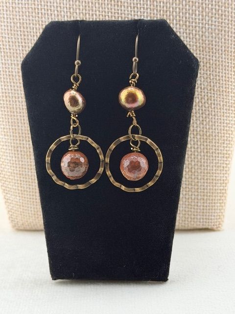 Terra Luna Drop Earrings