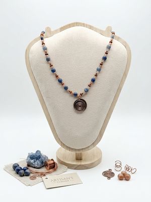 Copper Necklace - Country Sky &amp; Copper