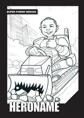 Custom Hero Card - Black &amp; White