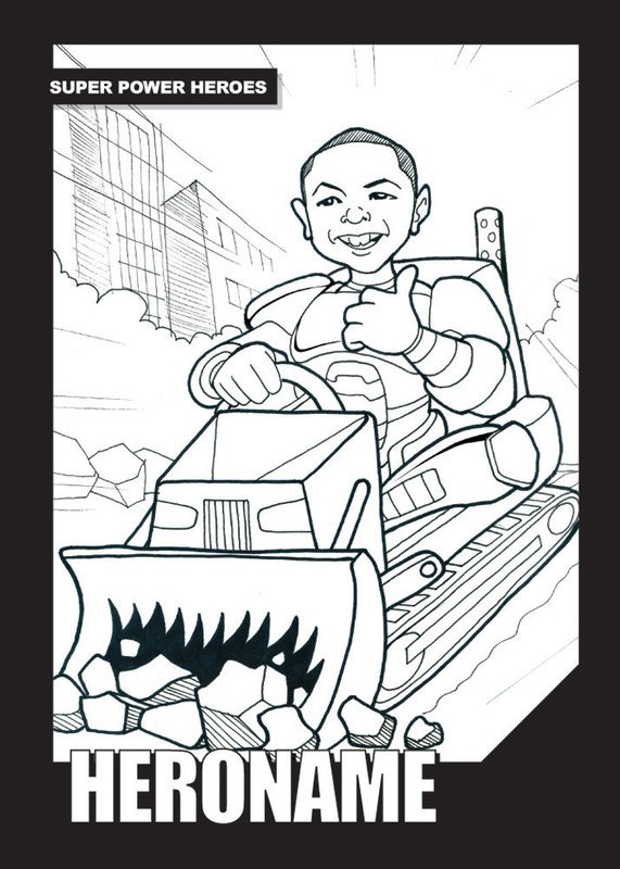 Custom Hero Card - Black &amp; White