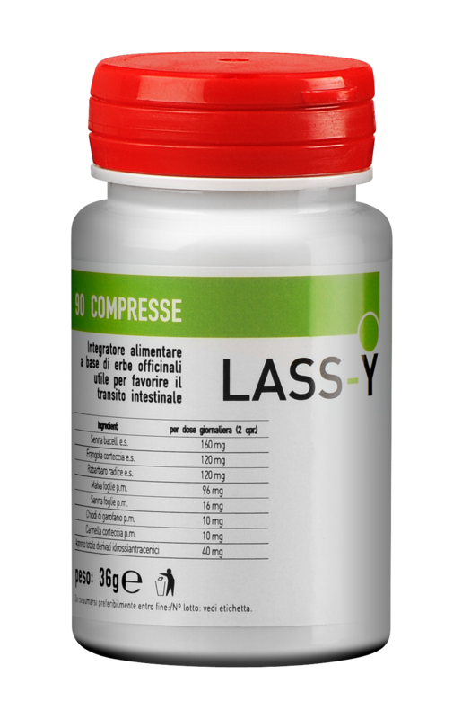 LASS-Y Regolatore Intestinale - Mix Di Erbe Medicali - 90 Compresse LASS-Y Regolatore Intestinale - Mix Di Erbe Medicali - 90 Compresse