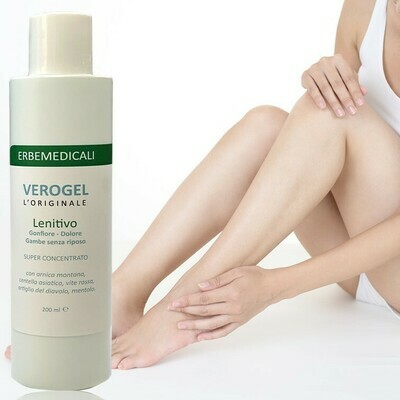 VEROGEL LENITIVO Gambe Senza Riposo - 200ml VEROGEL LENITIVO Gambe Senza Riposo - 200ml