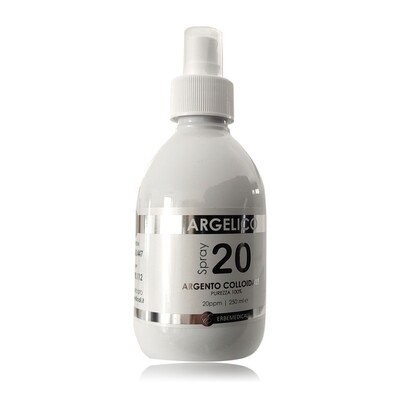 ARGELICO20® - Argento Colloidale Purissimo 20 PPM - 250ml ARGELICO20® - Argento Colloidale Purissimo 20 PPM - 250ml