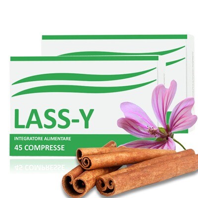 2 Conf. LASS-Y Regolatore Intestinale - 45 Compresse - Mix Di Erbe Officinali 2 Conf. LASS-Y Regolatore Intestinale - 45 Compresse - Mix Di Erbe Officinali