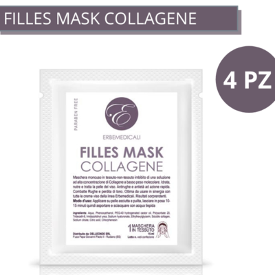 FILLES MASK COLLAGENE: PURIFICA E RIGENERA - KIT 4 PEZZI FILLES MASK COLLAGENE: PURIFICA E RIGENERA - KIT 4 PEZZI