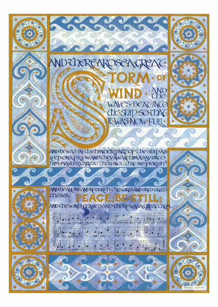 BATH ABBEY DIPTYCH - The storm is stilled