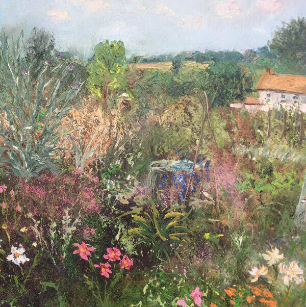 Country Garden card by Anna Cumming