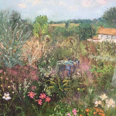 Country Garden card by Anna Cumming