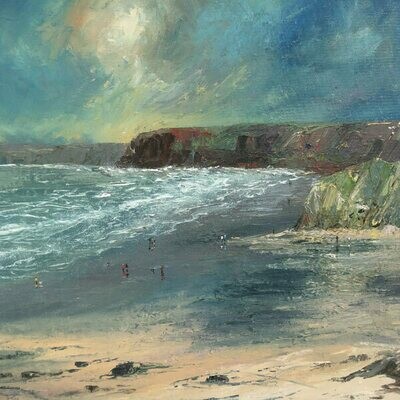Sea Cliffs by Anna Cumming