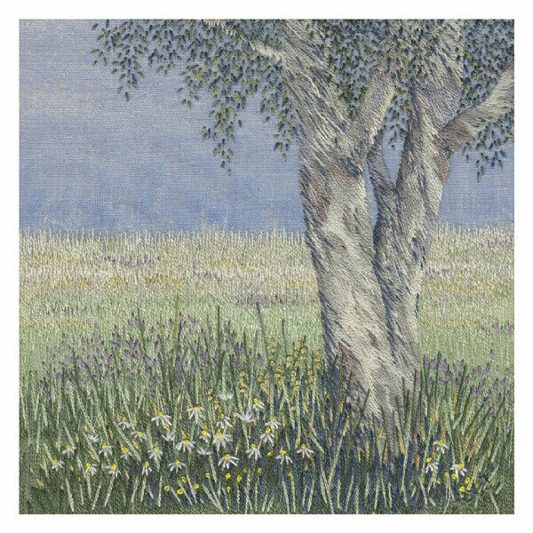 Jo Butcher - Birch tree embroidery