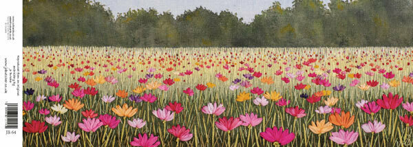 Jo Butcher - Mixed flower field Embroidery