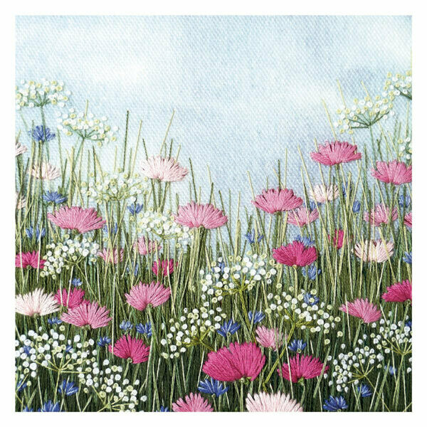 Jo Butcher - Pinks Embroidery