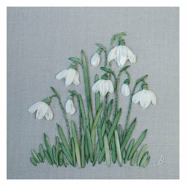 Jo Butcher - Snowdrop Embroidery
