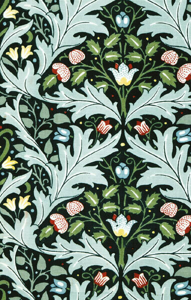 Williams Morris Yare design - mini card