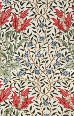 Williams Morris Bourne design - mini card