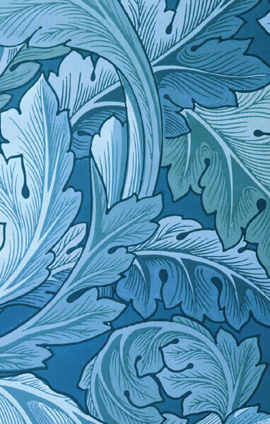 Williams Morris Acanthus design - mini card