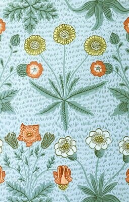Williams Morris Daisy design - mini card