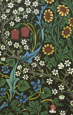 Williams Morris Blackthorn design - mini card