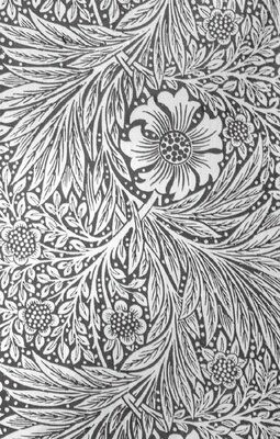 Williams Morris Marigold Chintz design - mini card