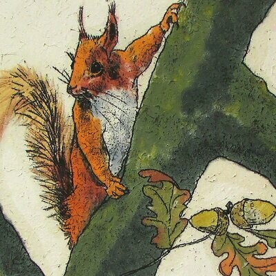 Annabel Langrish - Red squirrel