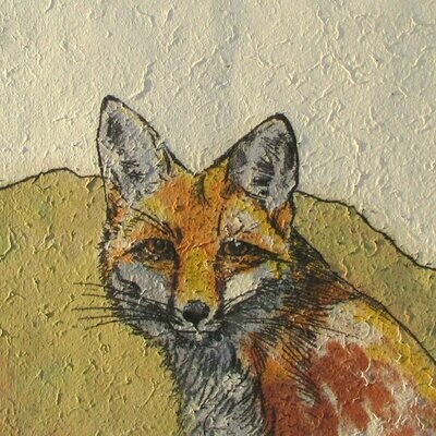 Annabel Langrish - Fox card