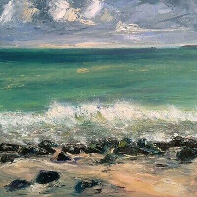 Seal Bay, St. Ives by Anna Cumming