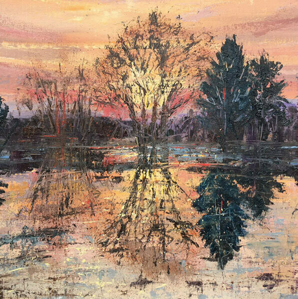 Sunset Reflections by Anna Cumming