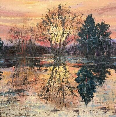 Sunset Reflections by Anna Cumming