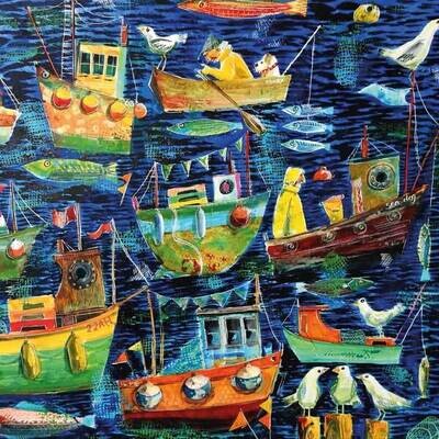 Annabel Langrish - Fishing
