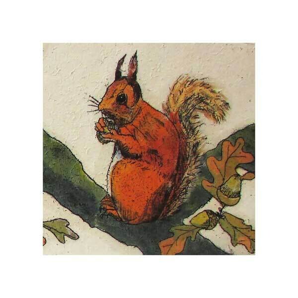 Red squirrel by Annabel Langrish