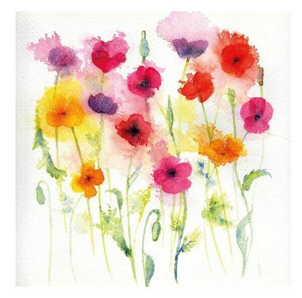 Penny Silverthorne - watercolour flowers
