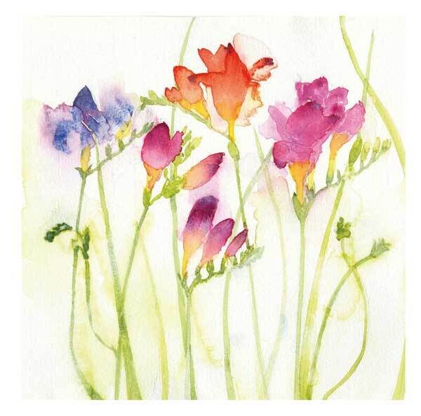 Penny Silverthorne - freesias