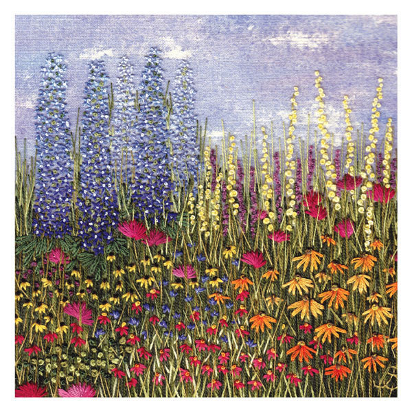 Jo Butcher - English summer garden - mini card