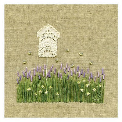Jo Butcher - beehive and lavender