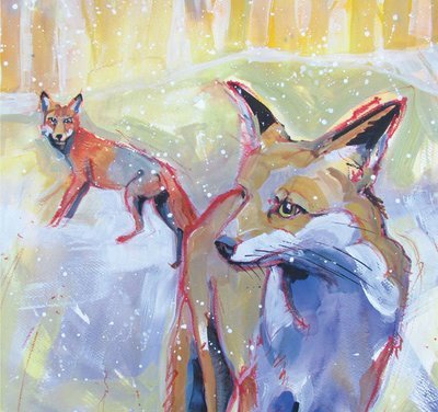 Annabel Langrish - foxes
