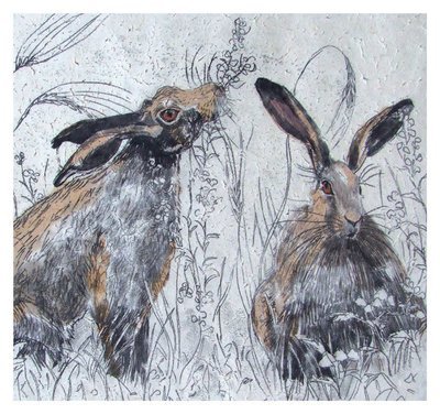 Annabel Langrish - brown hares